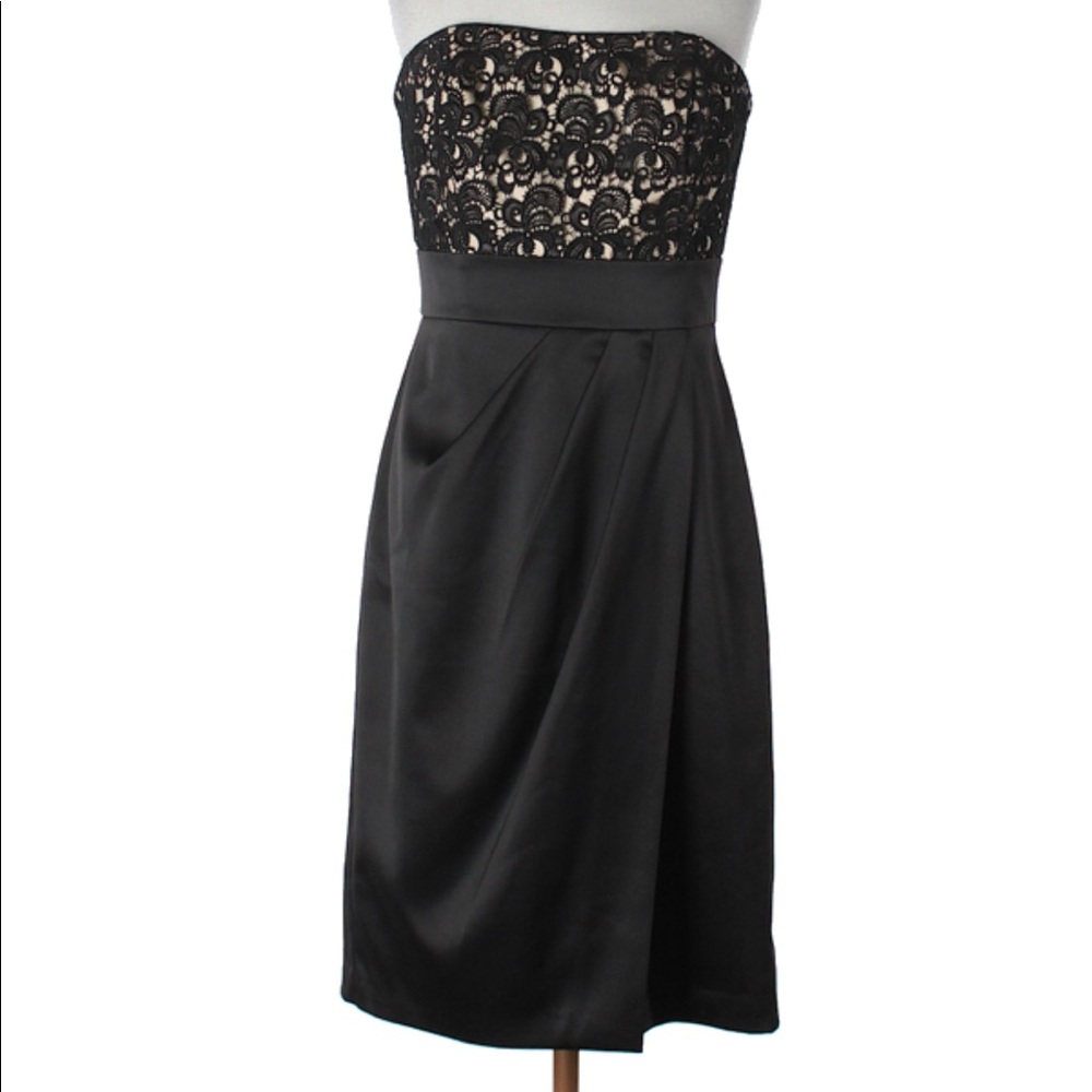 😍 EUC WHBM Strapless Dress, Like NWOT, Sz 0✨👗✨
